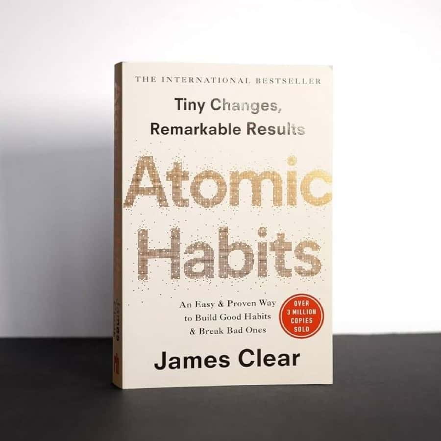 Cover of Atomic Habits by James Clear